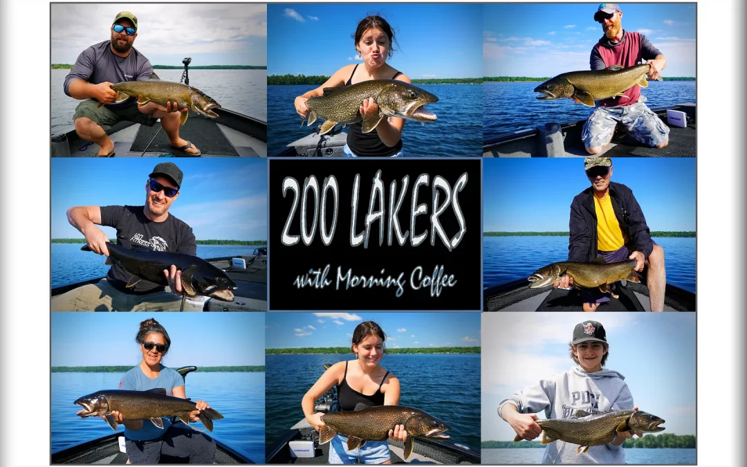 200 LAKERS WITH MORNING COFFEE.