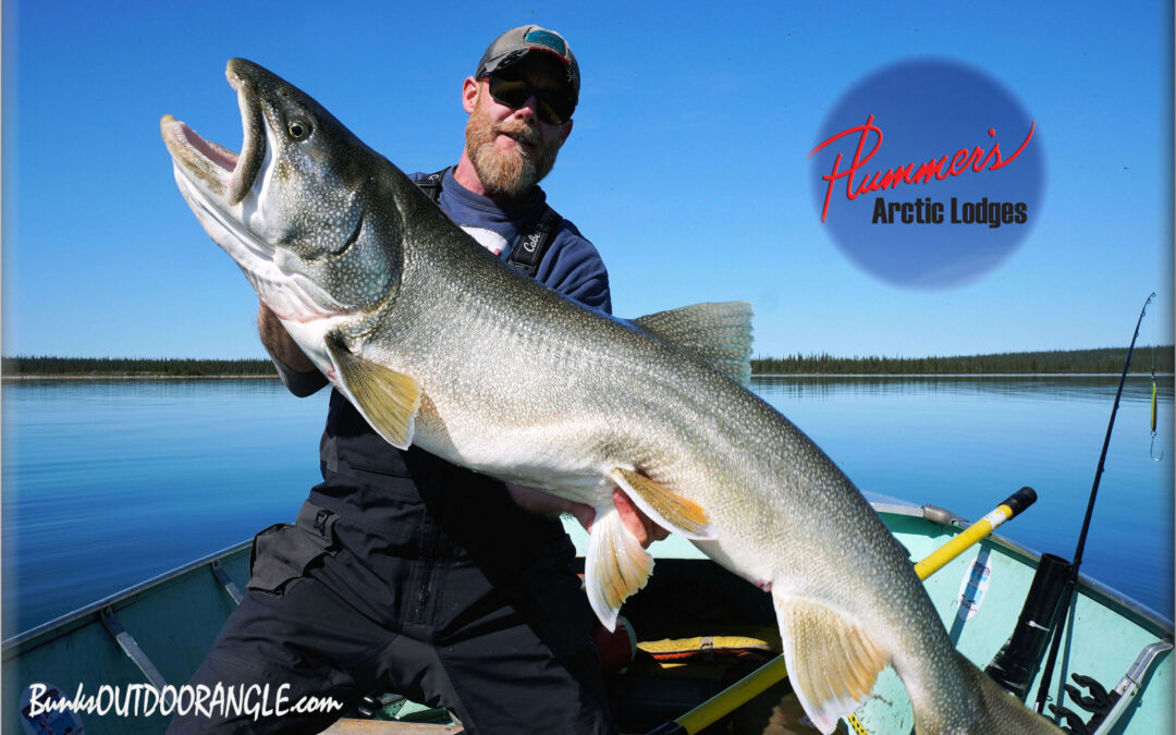 FISHING INTO GREAT GREYS AT PLUMMER’S ARCTIC CIRCLE LODGE.